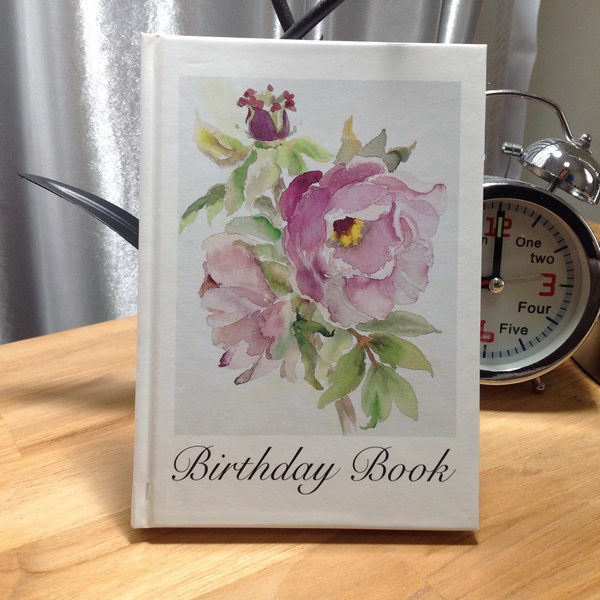 สมุดบันทึกวันเกิด Birthday Book แบบที่ 1